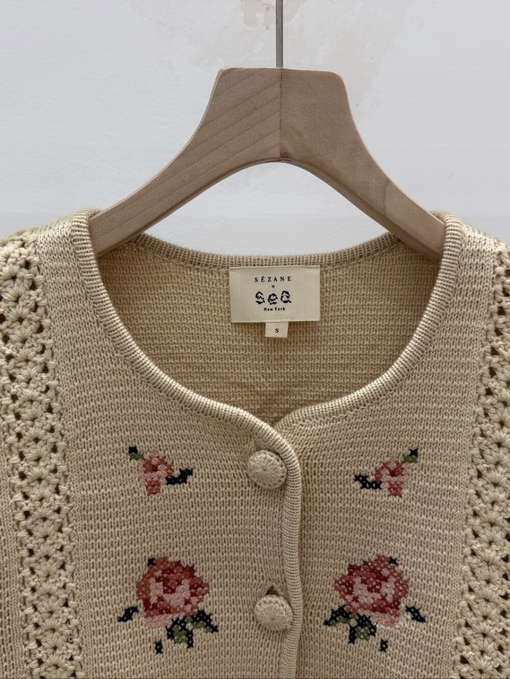 Sezane Caroline Cardigan - Sézane x Sea NY - Picture 7 of 14